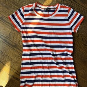 J Crew Stripped Maxi Dress